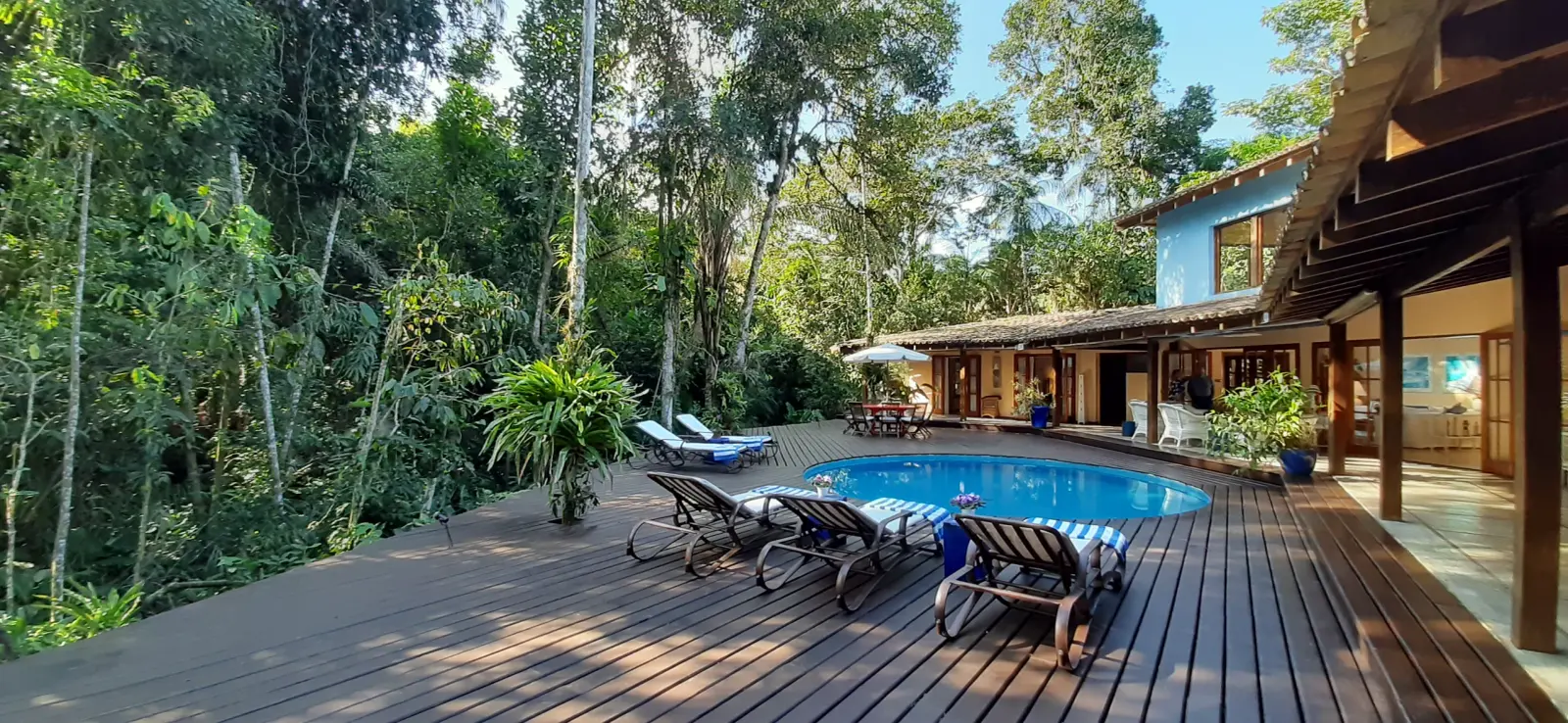 Área externa 12 — Iporanga, Guarujá, para temporada, Casa