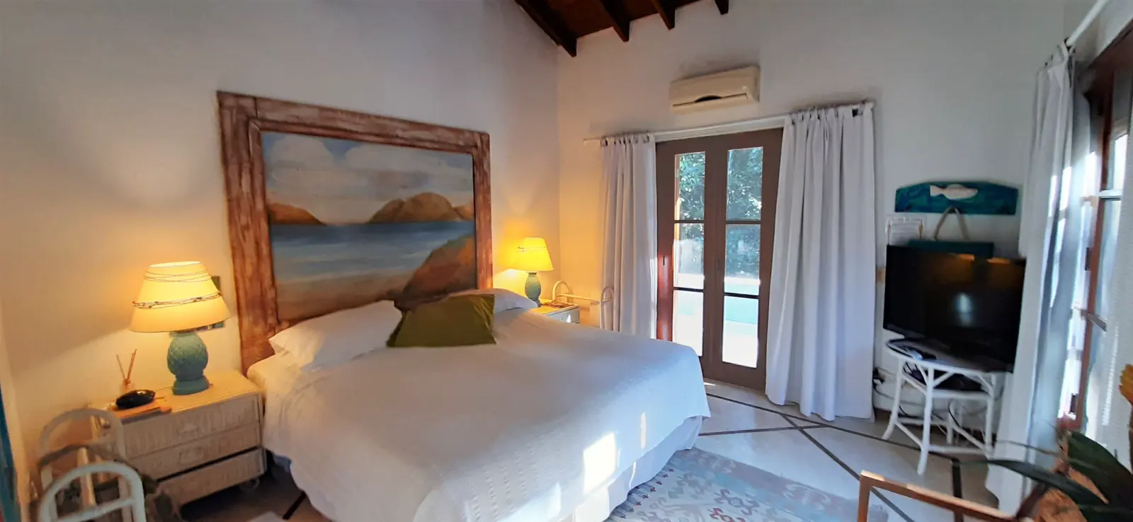 Suíte 1 — Iporanga, Guarujá, para temporada, Casa