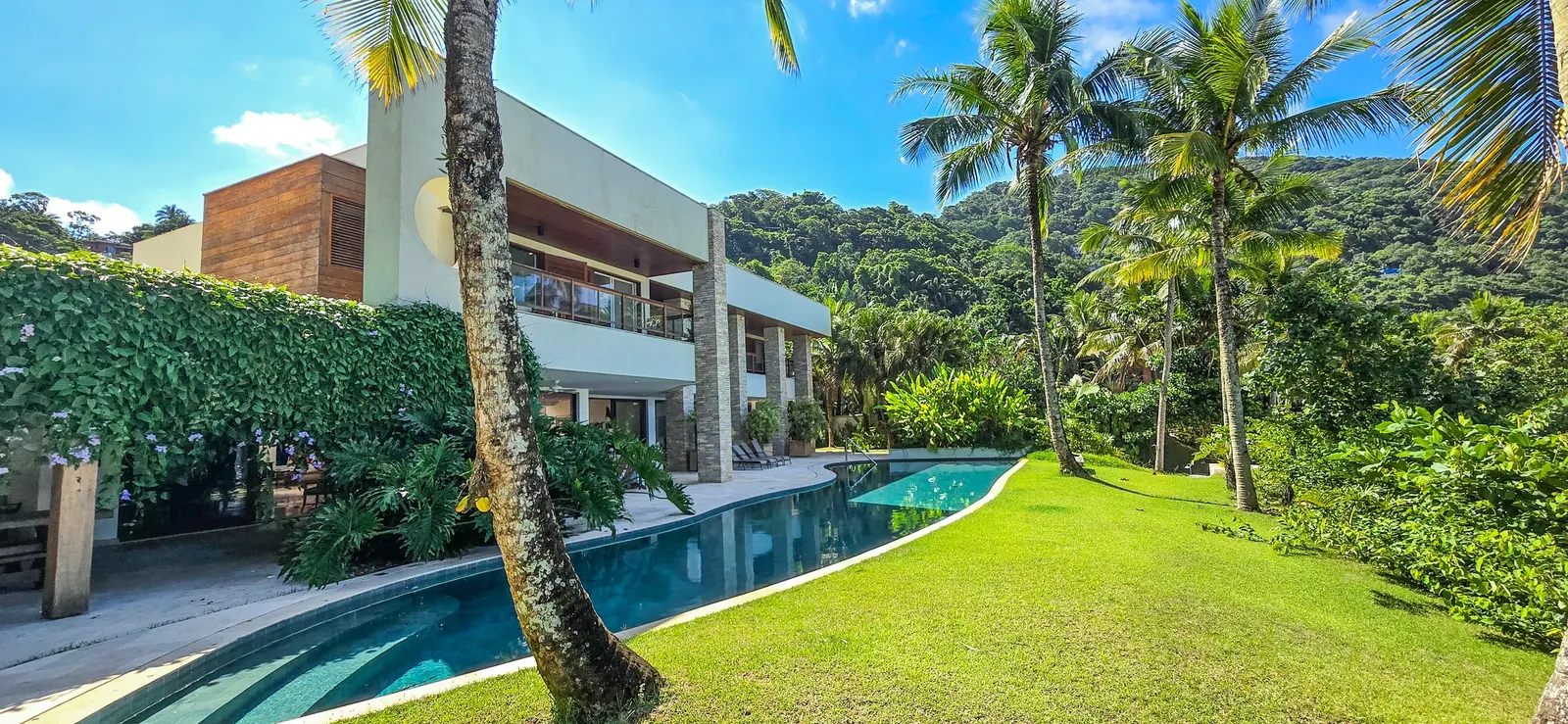 Área externa 10 — Taguaíba, Guarujá, para temporada, Casa