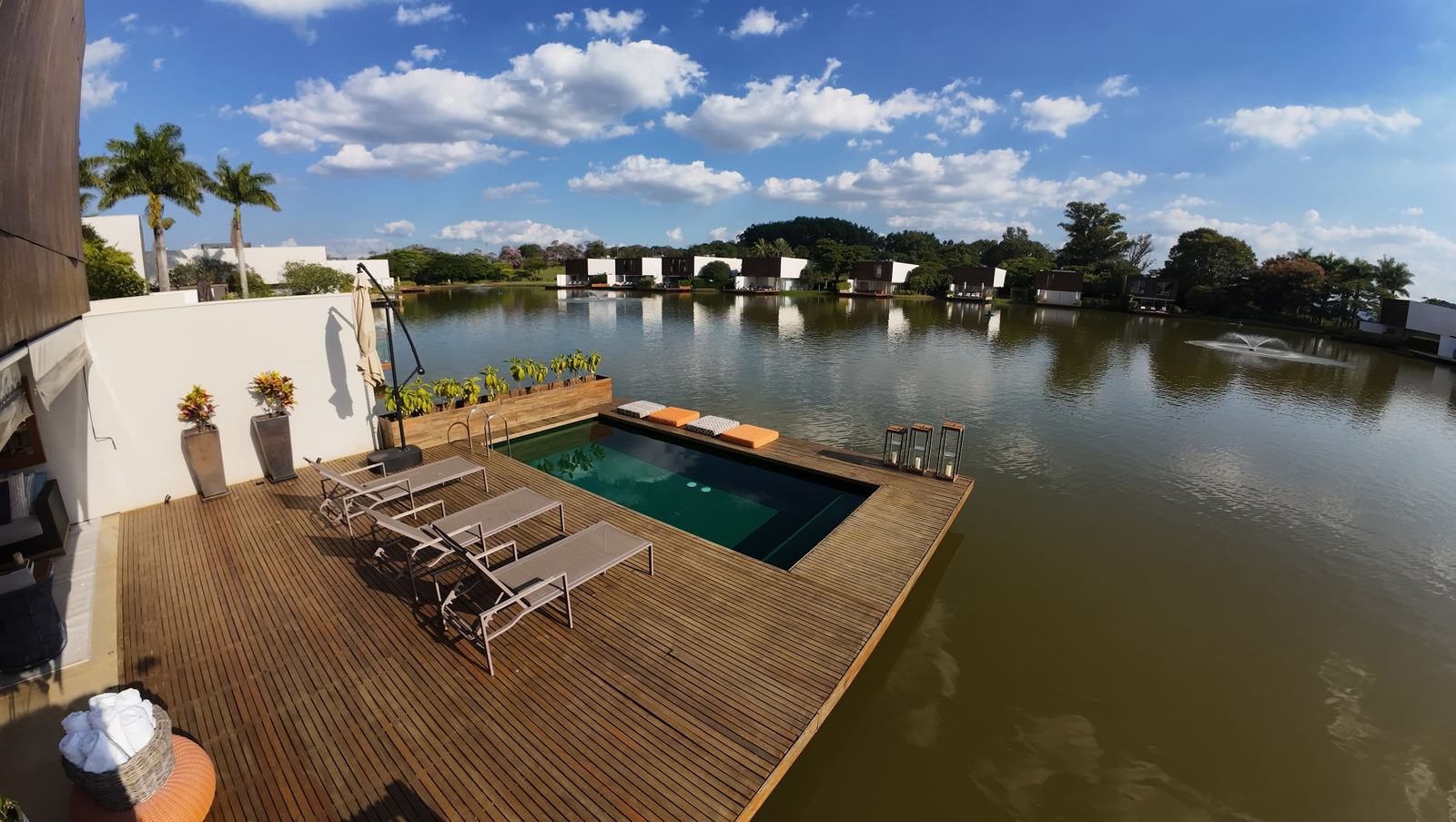 Vista aérea 12 — Fazenda Boa Vista, Porto Feliz, para locação, Casa