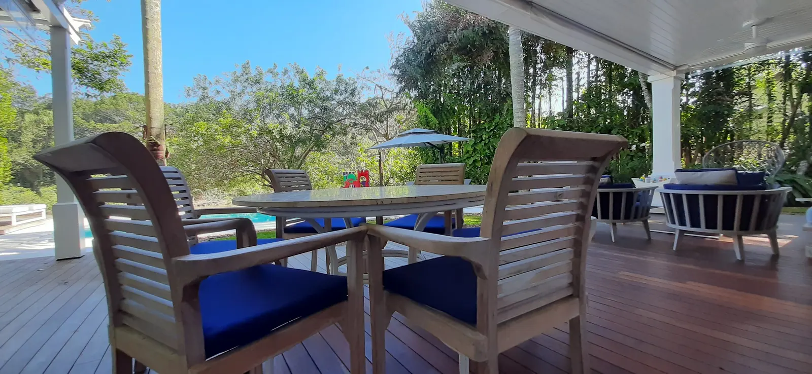 Área externa 14 — Iporanga, Guarujá, para temporada, Casa