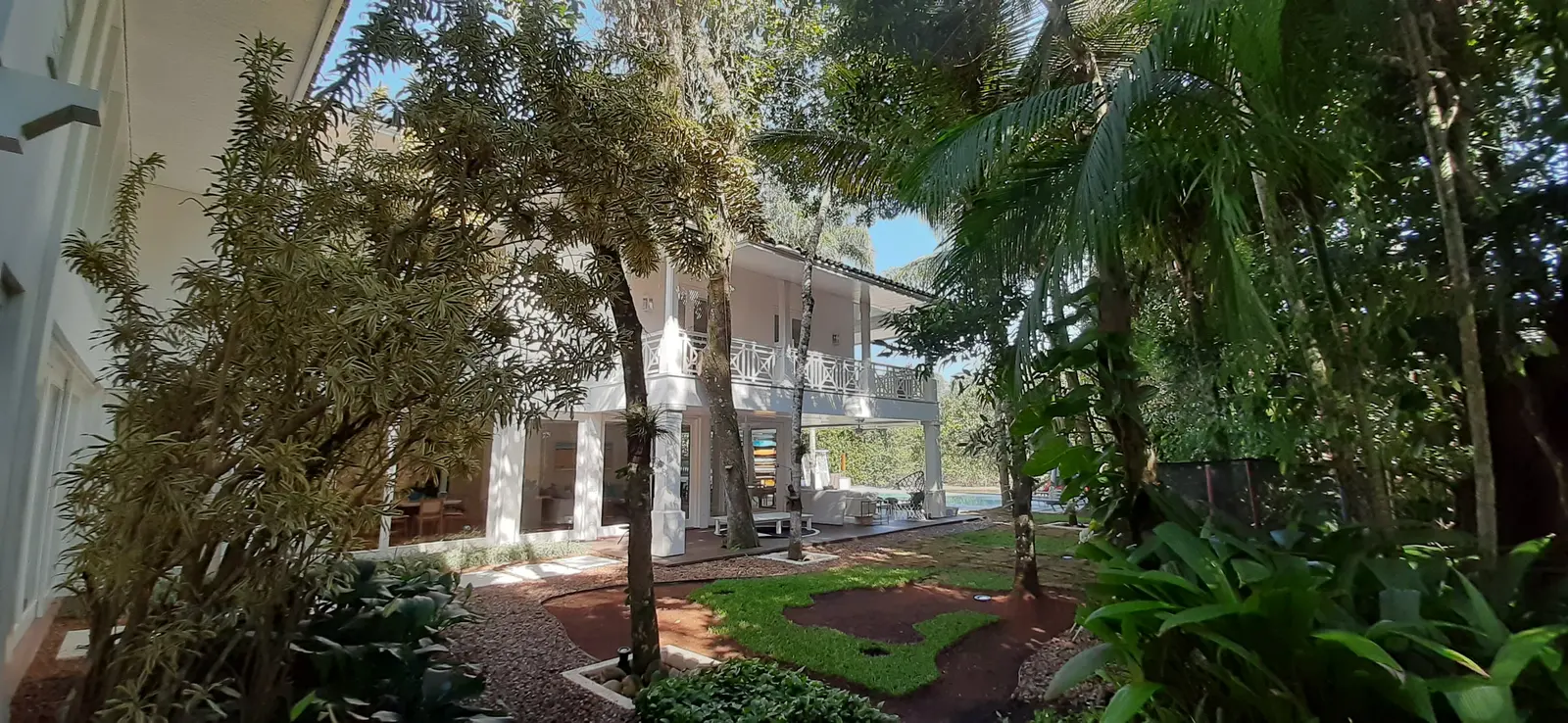 Área externa 15 — Iporanga, Guarujá, para temporada, Casa