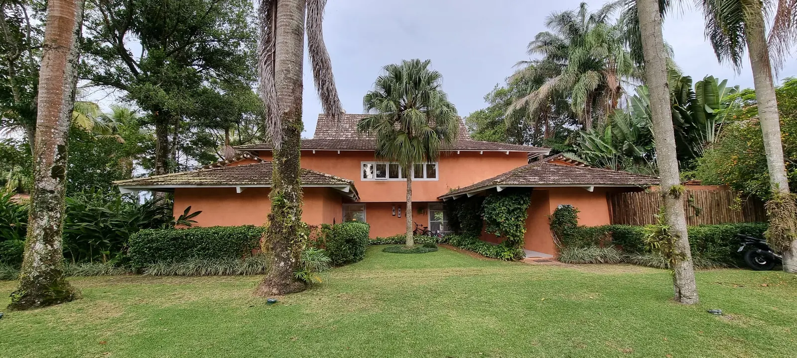 Área externa 9 — Iporanga, Guarujá, para temporada, Casa