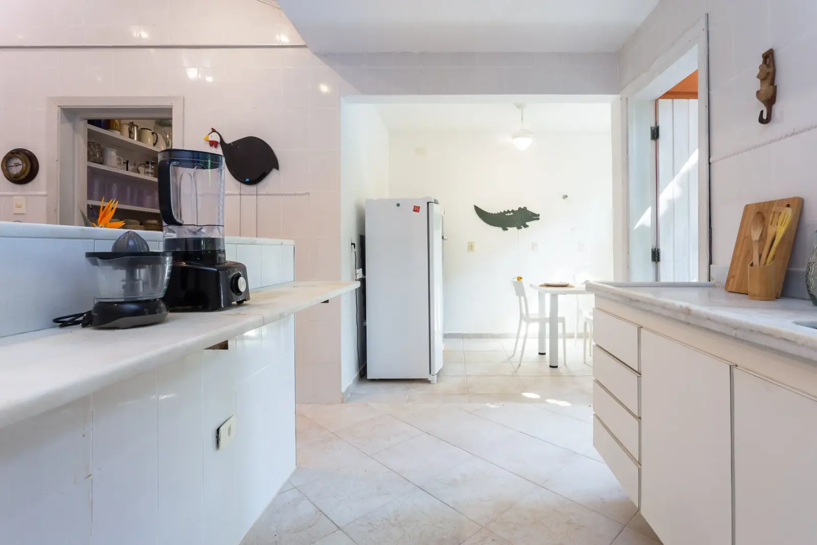 Área de serviço — Iporanga, Guarujá, para temporada, Casa