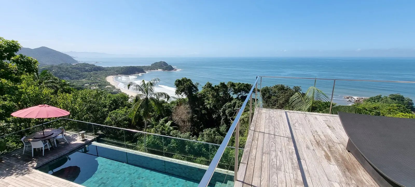 Área externa 9 — Tijucopava, Guarujá, para temporada, Casa