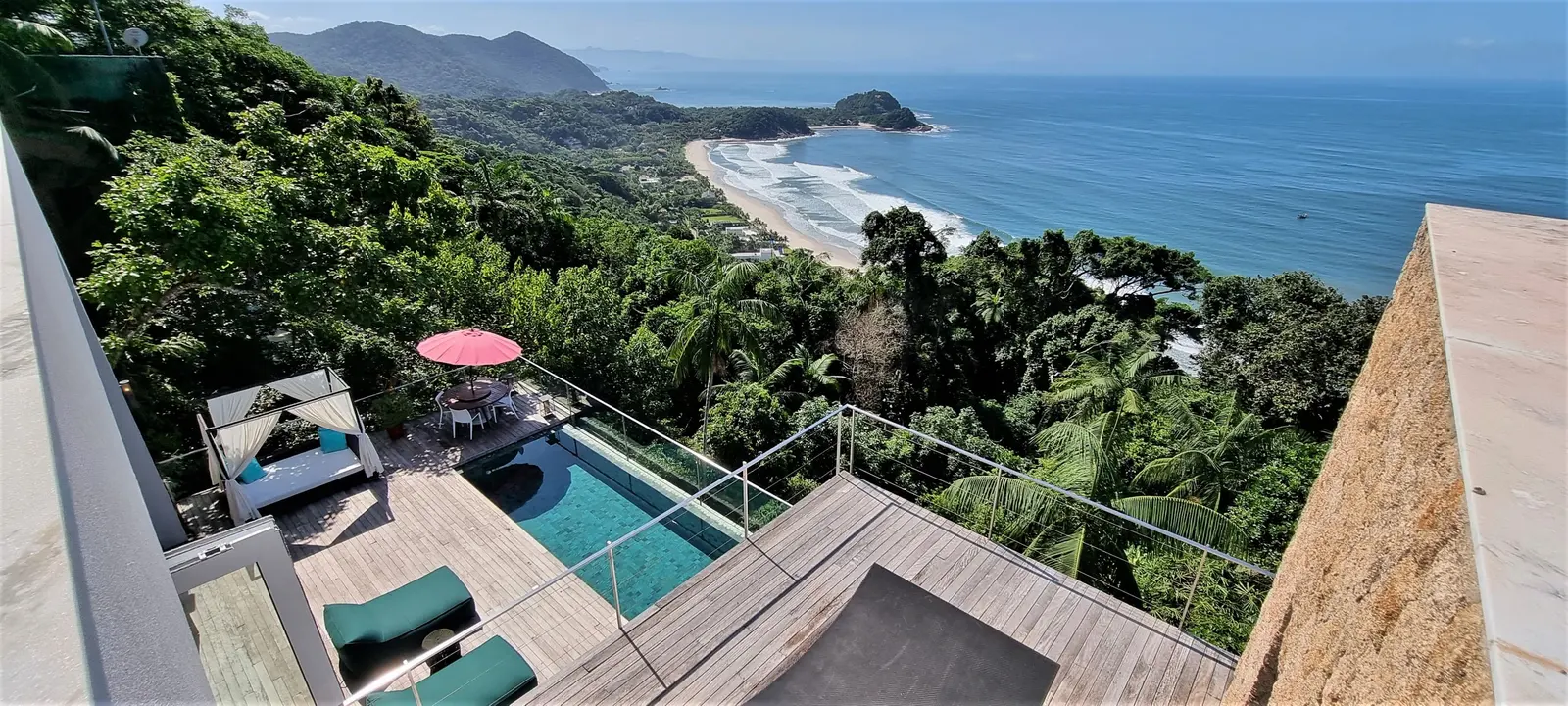 Área externa 1 — Tijucopava, Guarujá, para temporada, Casa