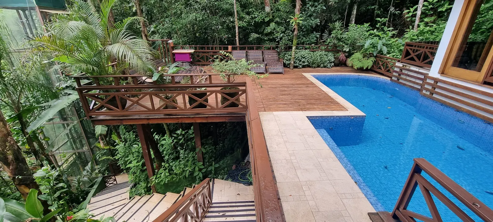 Área externa 7 — Iporanga, Guarujá, para temporada, Casa