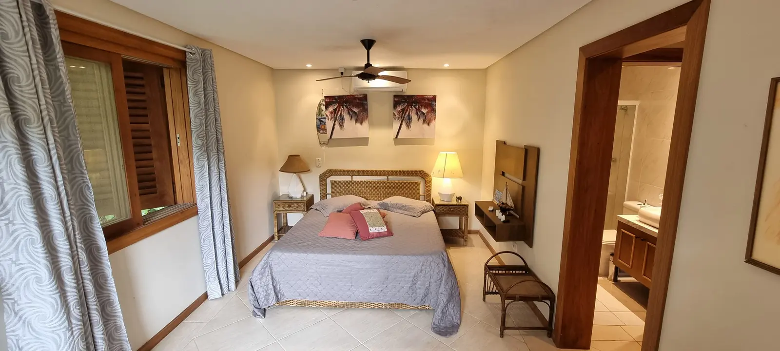 Suíte 3 — Iporanga, Guarujá, para temporada, Casa
