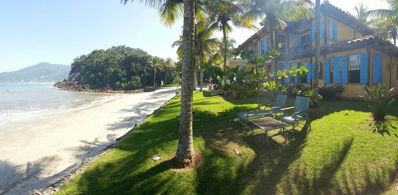 Área externa 9 — Iporanga, Guarujá, para temporada, Casa