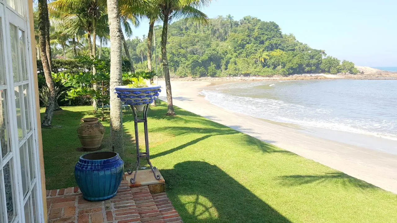 Área externa 15 — Iporanga, Guarujá, para temporada, Casa