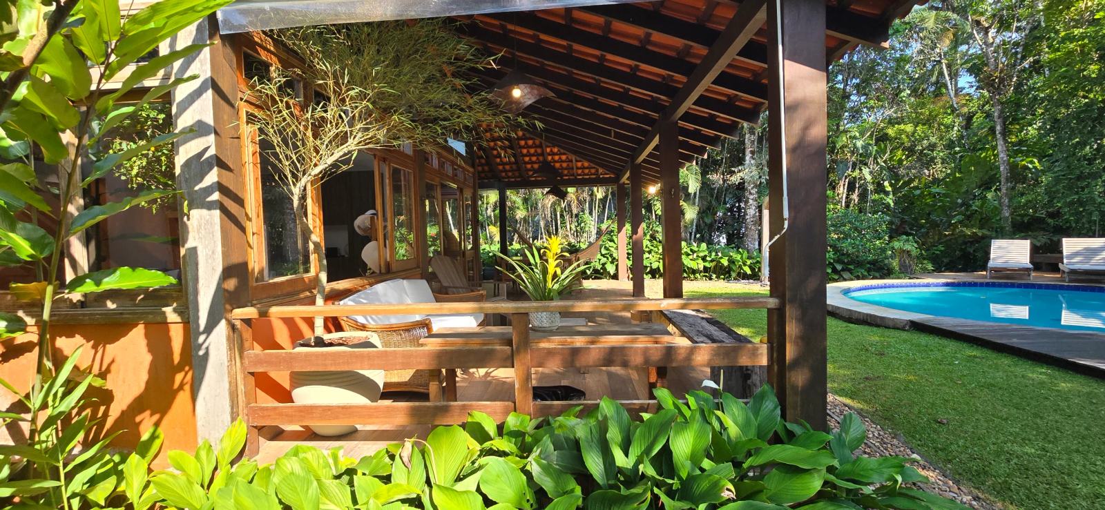 Área externa 30 — Iporanga, Guarujá, à venda e para locação, Casa