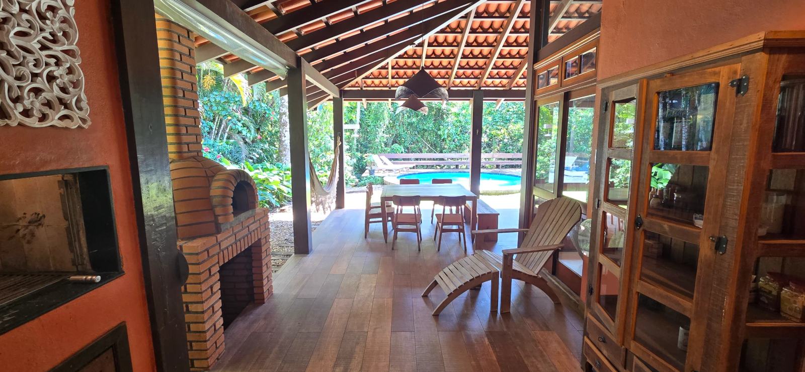 Área externa 7 — Iporanga, Guarujá, à venda e para locação, Casa
