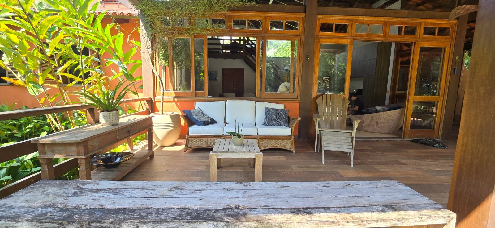 Área externa 9 — Iporanga, Guarujá, à venda e para locação, Casa