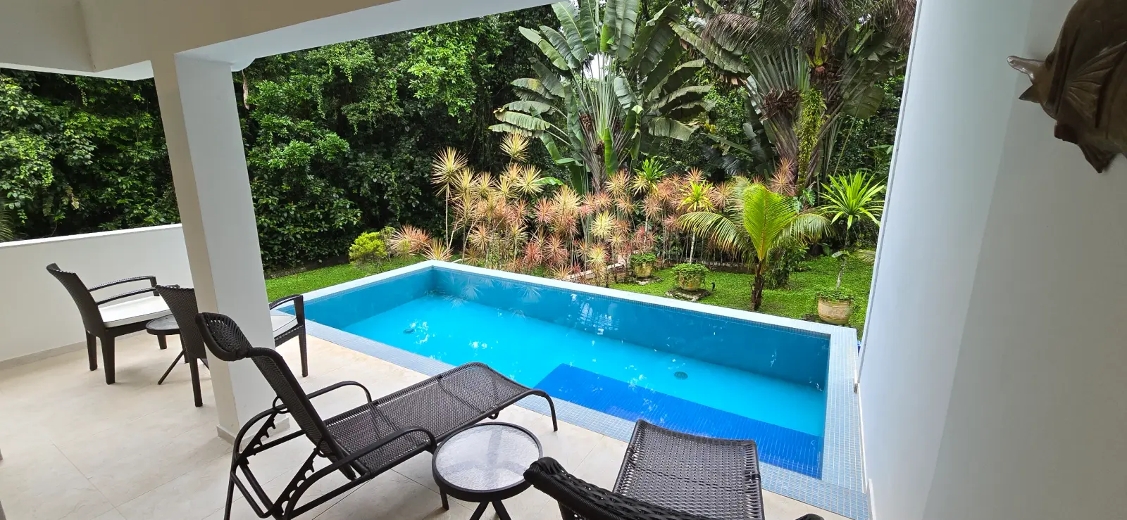Área externa 3 — Iporanga, Guarujá, para temporada, Casa