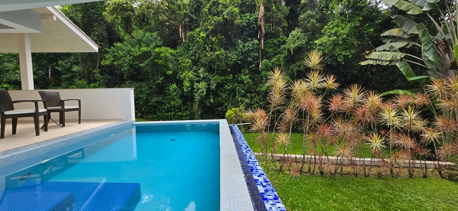 Área externa 5 — Iporanga, Guarujá, para temporada, Casa