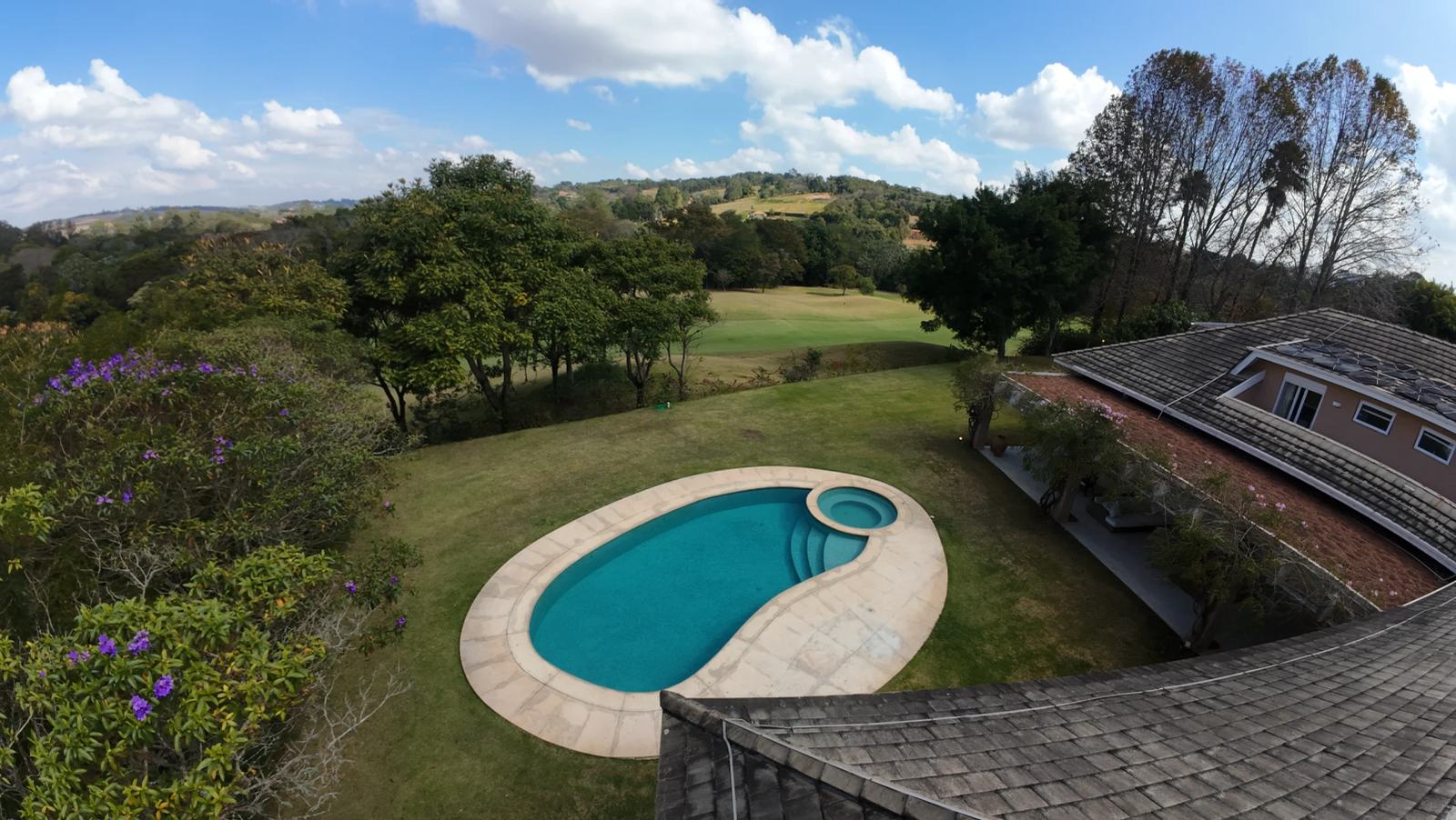 Vista aérea 1 — Quinta da Baroneza, Bragança Paulista, à venda, Casa