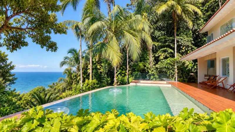 Casa para temporada no Condomínio Tijucopava, Guarujá — Villa 209