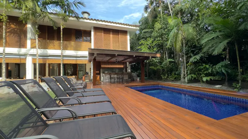 Casa para temporada no Condomínio Iporanga, Guarujá — Villa 422