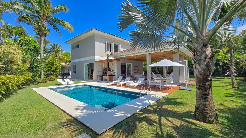 Casa para temporada no Condomínio Iporanga, Guarujá — Villa 466