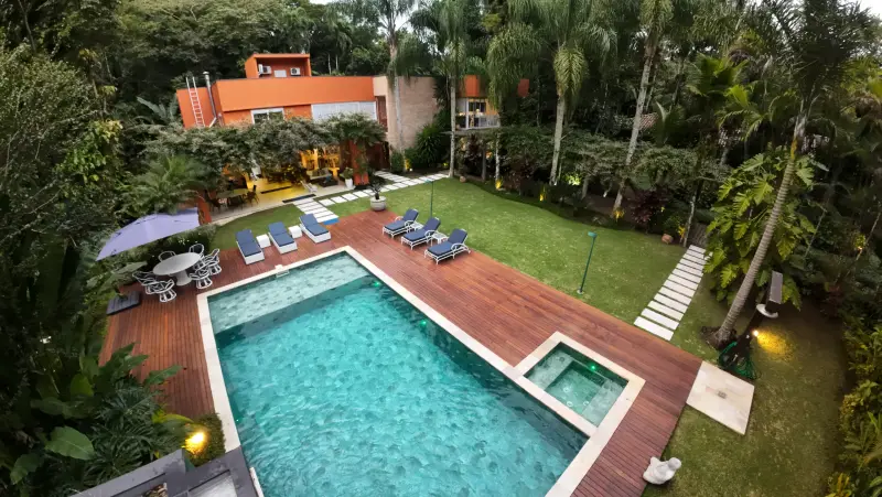 Casa para temporada no Condomínio Iporanga, Guarujá — Villa 426