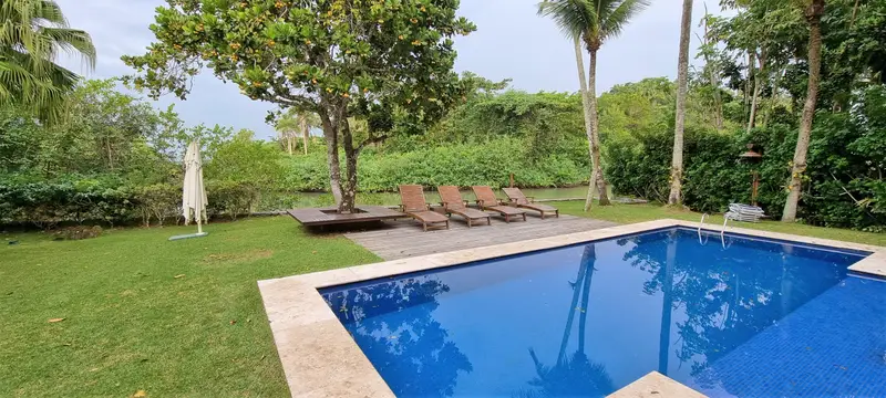 Casa para temporada no Condomínio Iporanga, Guarujá — Villa 454