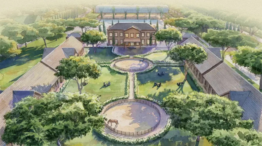 Centro equestre do Boa Vista Estates em Porto Feliz