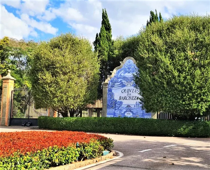 Entrada da na Quinta da Baroneza